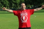 Meisterschaft 2015 Meisterfeier auf dem Fussballfeld